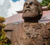 Statue Willem III Dutch V.O.C.