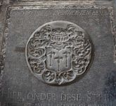 Historic engravings Banda Islands ancient Church.